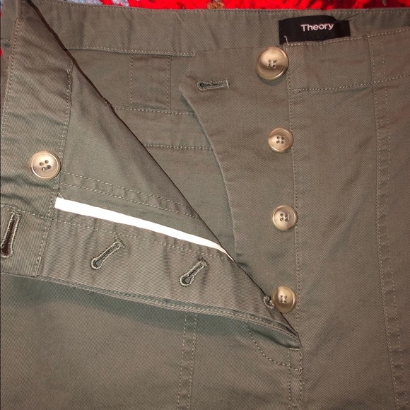 Theory khaki Cargo size 0 - Picture 3 of 5